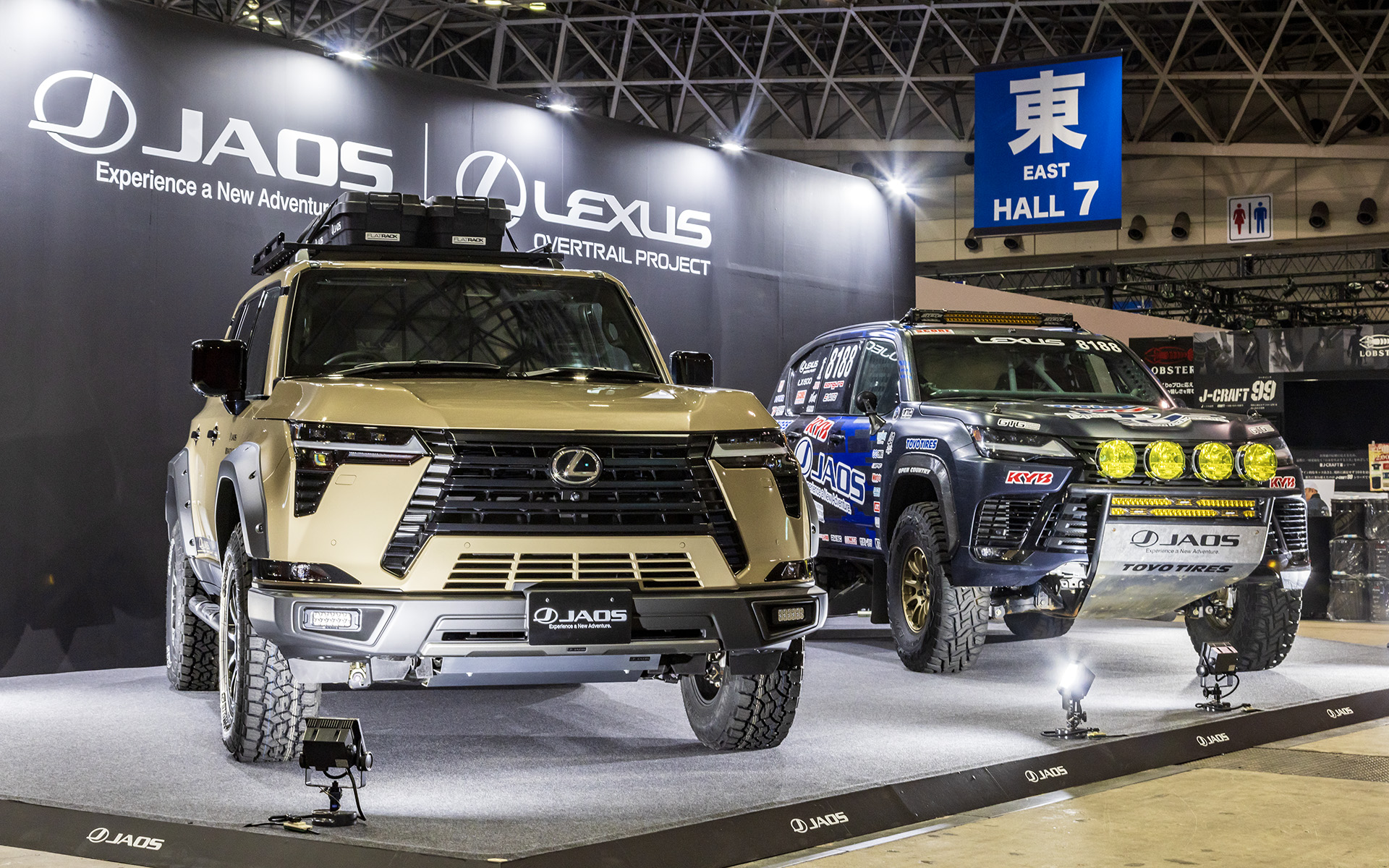 ジャオスとレクサス、新型GXをカスタマイズした「GX550“OVERTRAIL