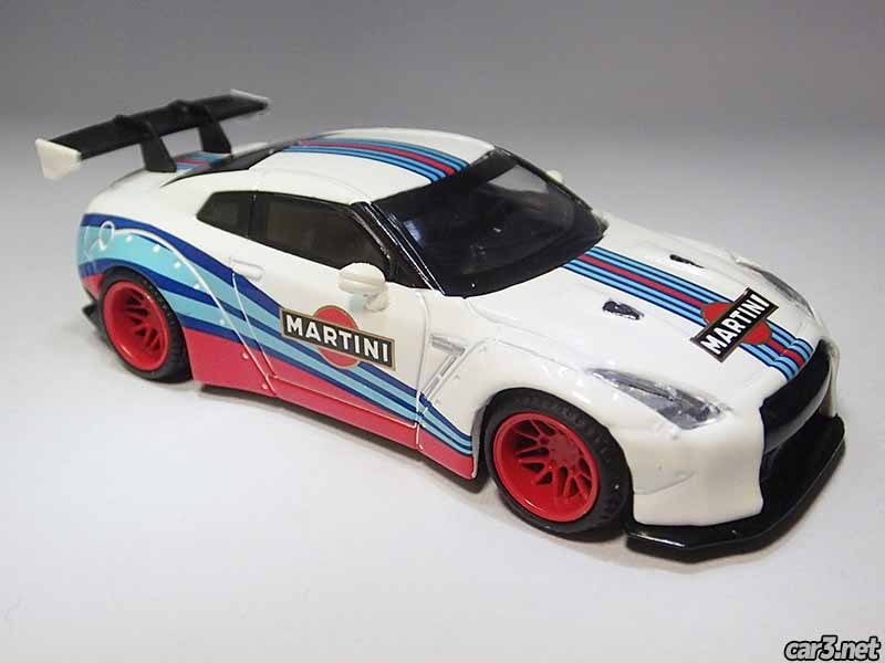 MINI -GTのLB☆WORK日産GT-Rマルティーニ( Martini Racing) | 車×3