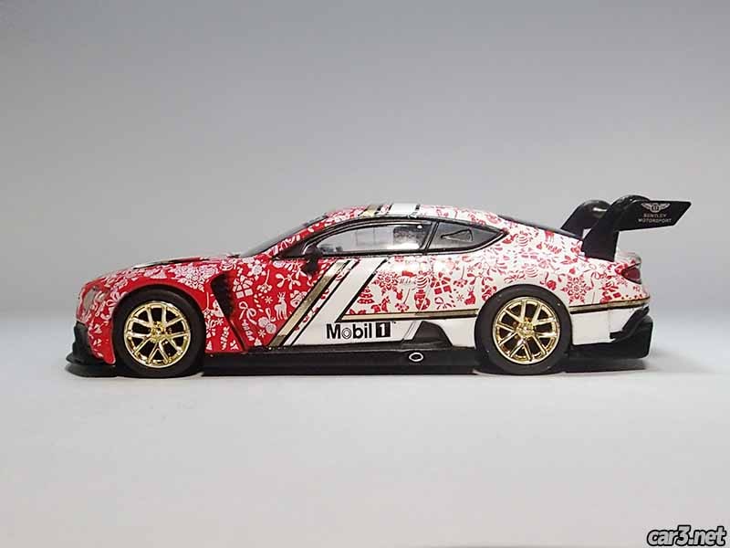 MINI GTのクリスマス限定1/64ミニカー、ベントレー・コンチネンタル