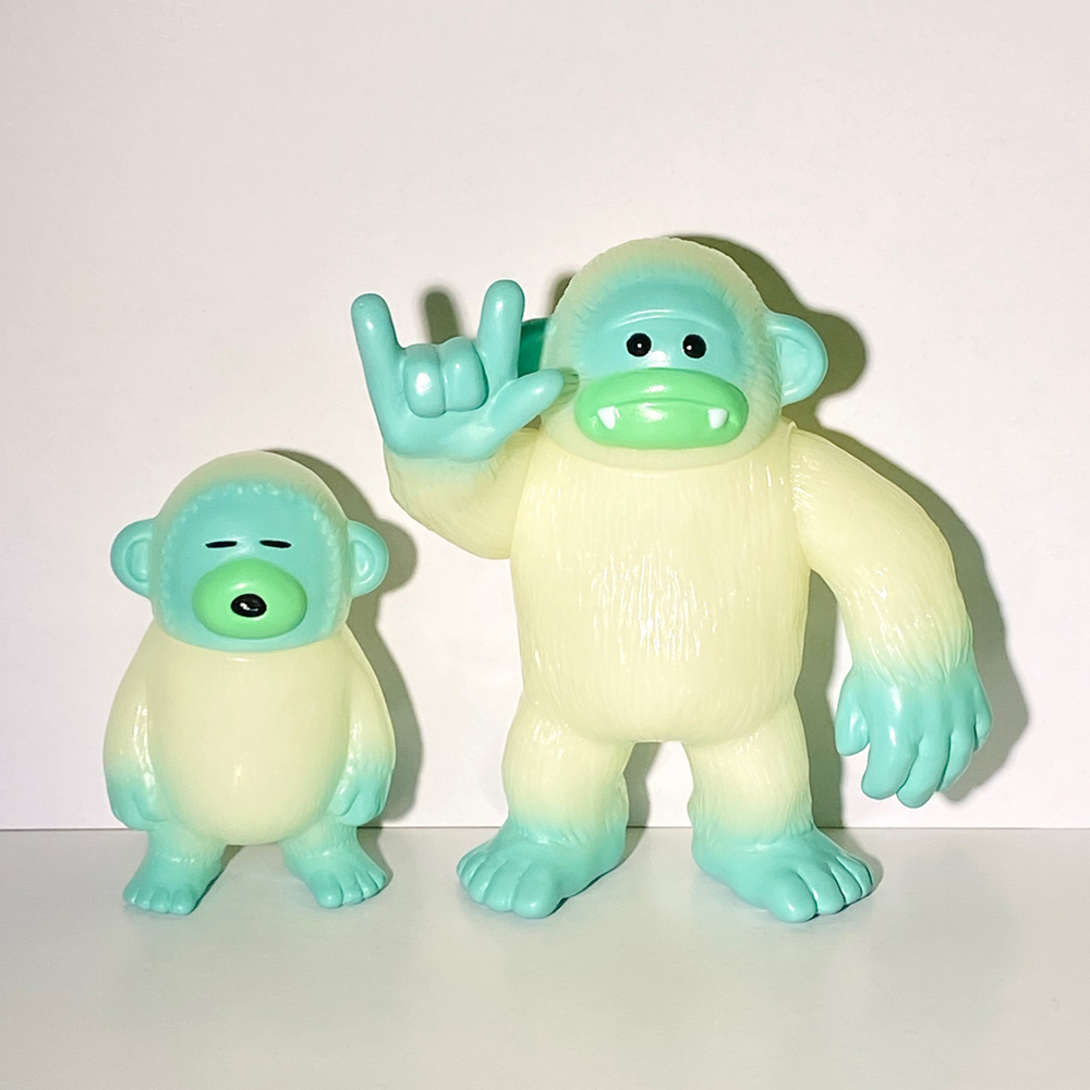 ビッグフット・サレ＆ヤーティソフビフィギュア【限定GID Green