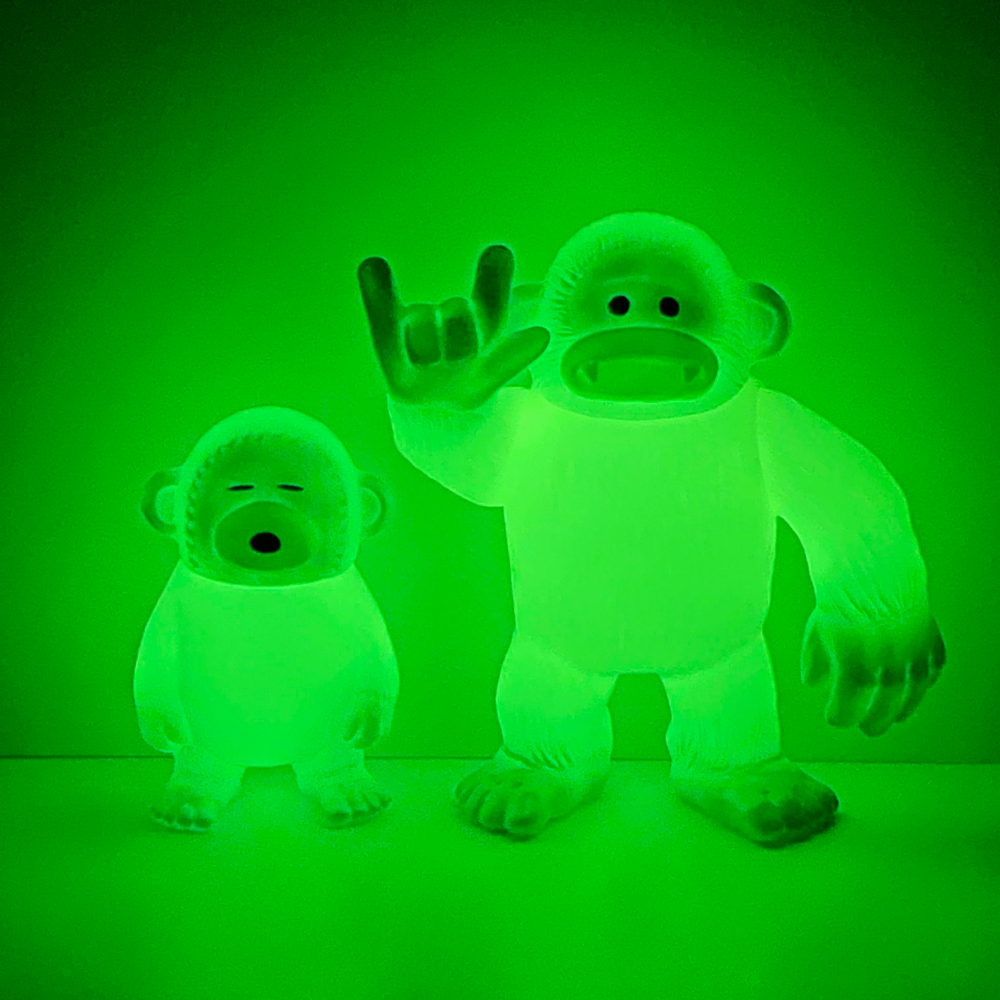 ビッグフット・サレ＆ヤーティソフビフィギュア【限定GID Green