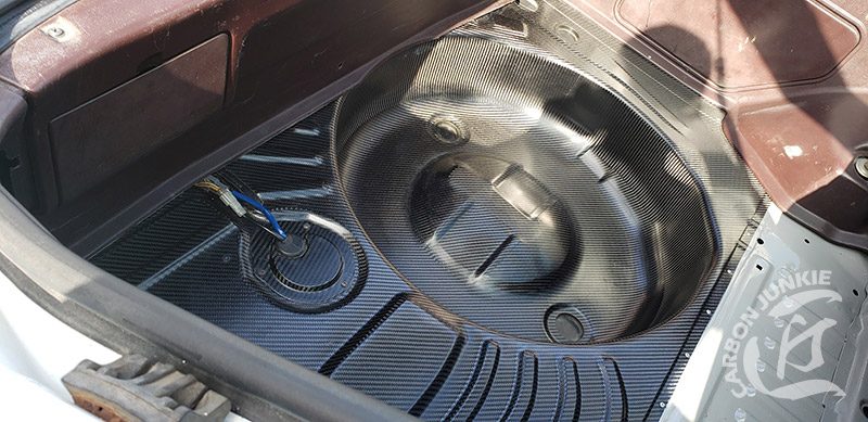 AE86] 2dr/3dr トランクフロアパネル 純正形状 リペア部品 フューエル