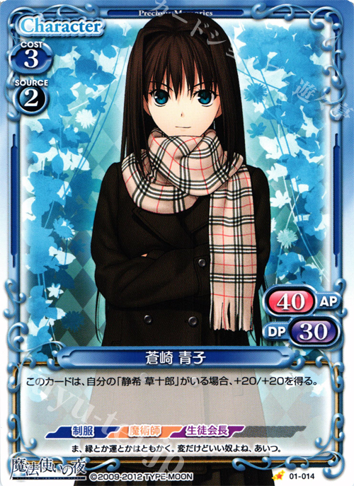 C 蒼崎 青子 販売 | 魔法使いの夜 | プレシャスメモリーズ通販なら