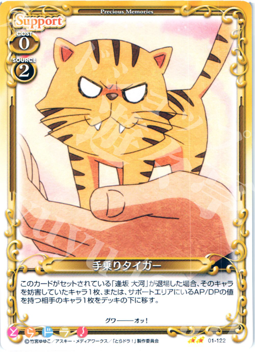 UC 手乗りタイガー 販売 | とらドラ！ | プレシャスメモリーズ通販なら
