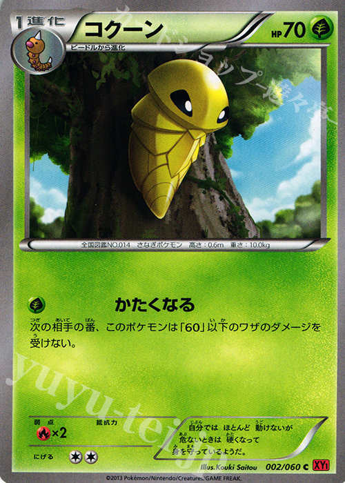 傷】 C コクーン 販売 | [XY1] コレクションY | ポケモンカード通販