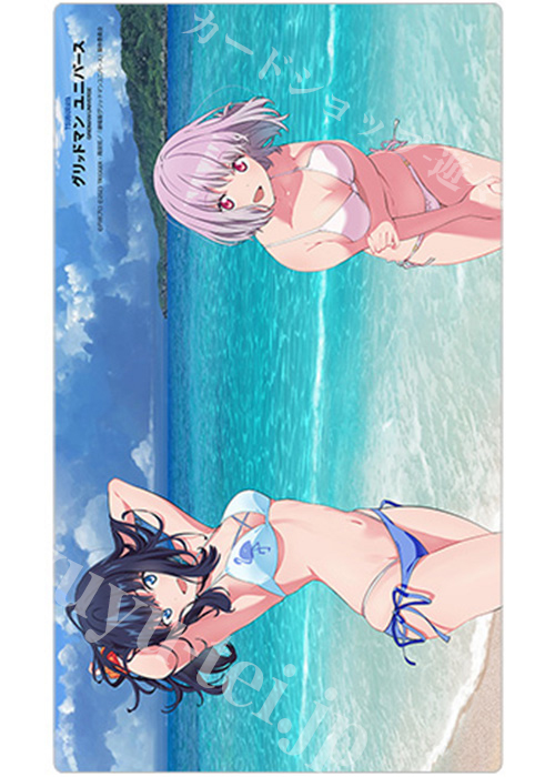 グリッドマン ユニバース 描き下ろしラバーマット『宝多六花＆新条