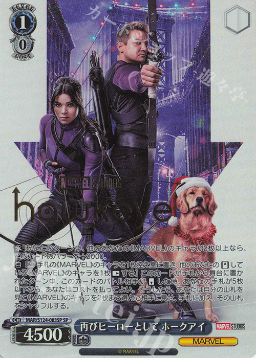 地球最強のヒーロー集団 アベンジャーズ ノーマル 箔押し WS PR