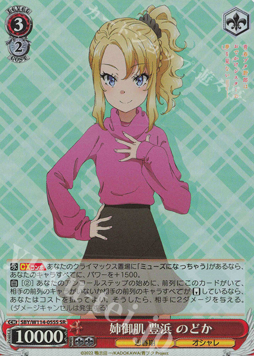 SR 姉御肌 豊浜 のどか 買取 | 『青春ブタ野郎』シリーズ | ヴァイス