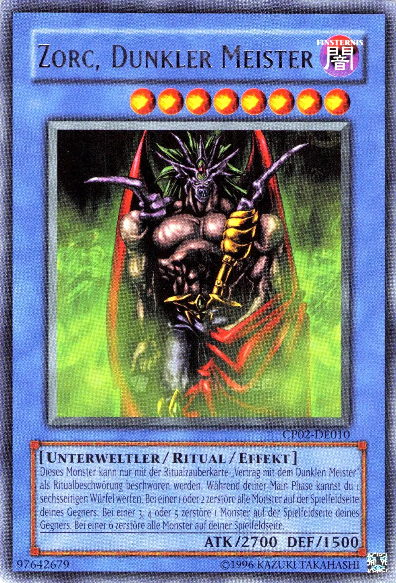 Dark Master - Zorc – cardcluster