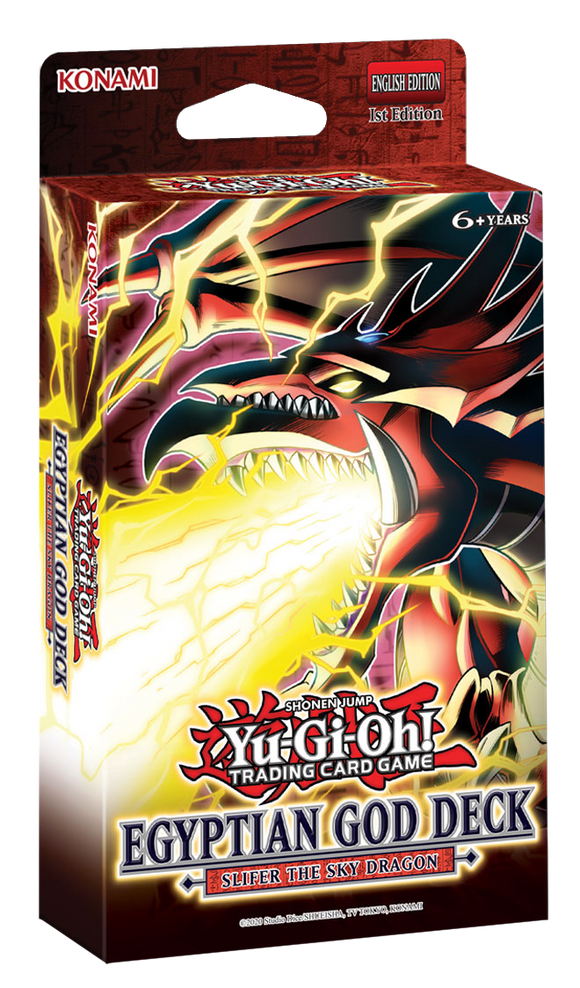 Yu-Gi-Oh! Egyptian God Deck: Slifer The Sky Dragon – Card Monster