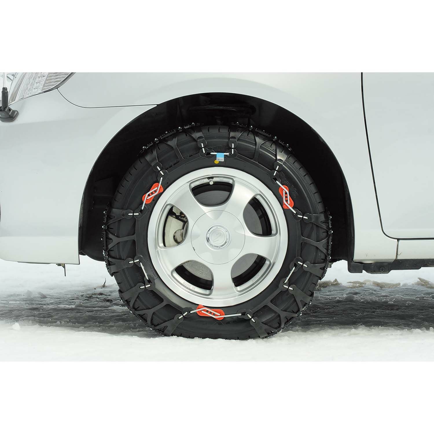 QE11L 非金属タイヤチェーン バイアスロンクイックイージー (R80