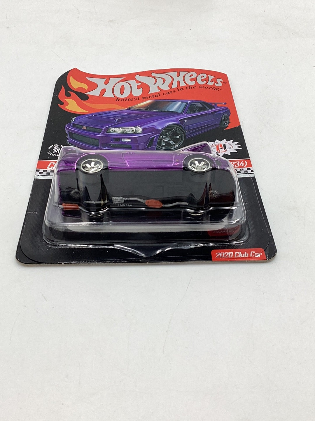 ホット ウィール ディナーカー 日産スカイライン R34 WD ピンとパッチ