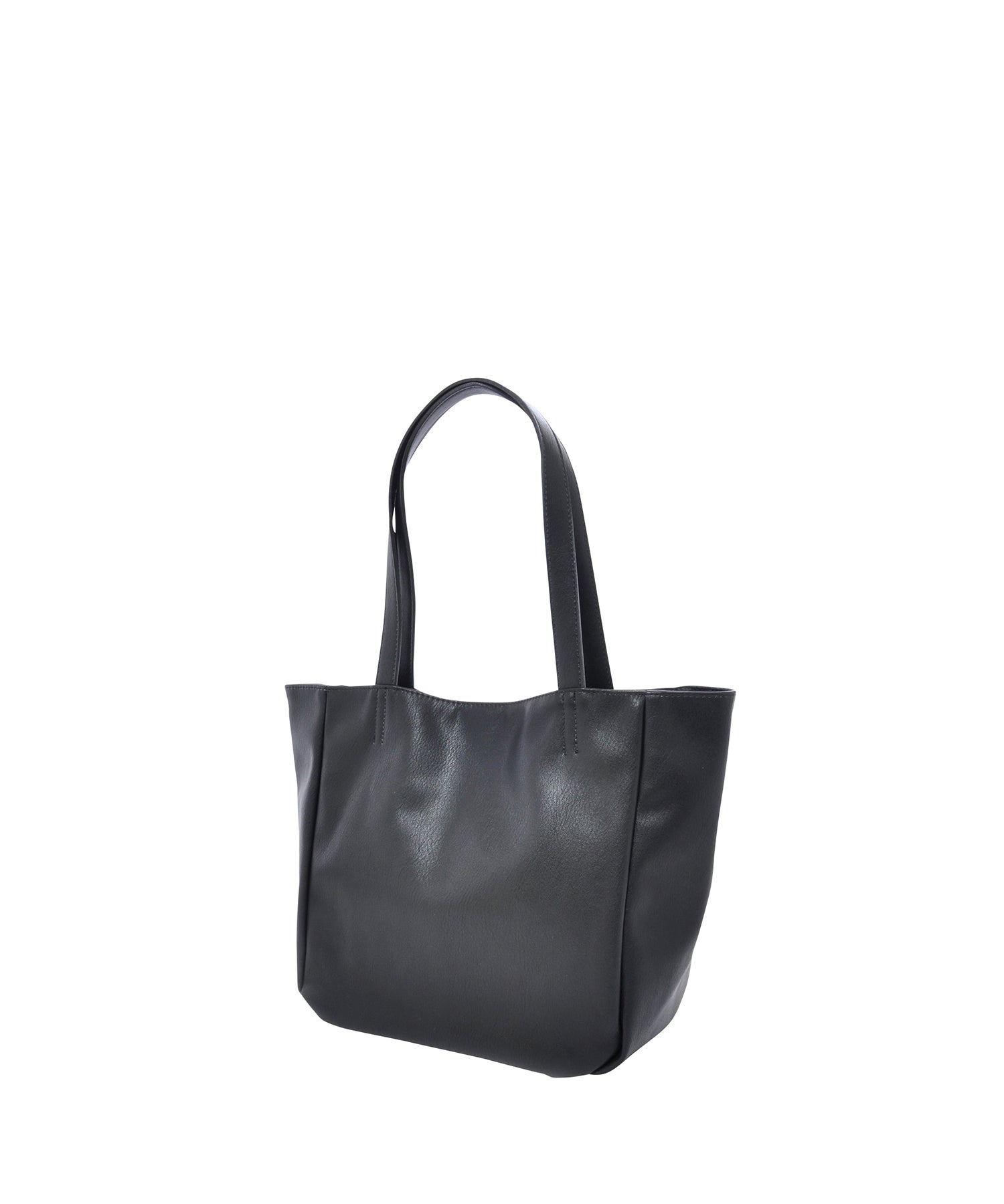 商品詳細 - ミニトートバッグ/スモーキーシボフェイクレザー