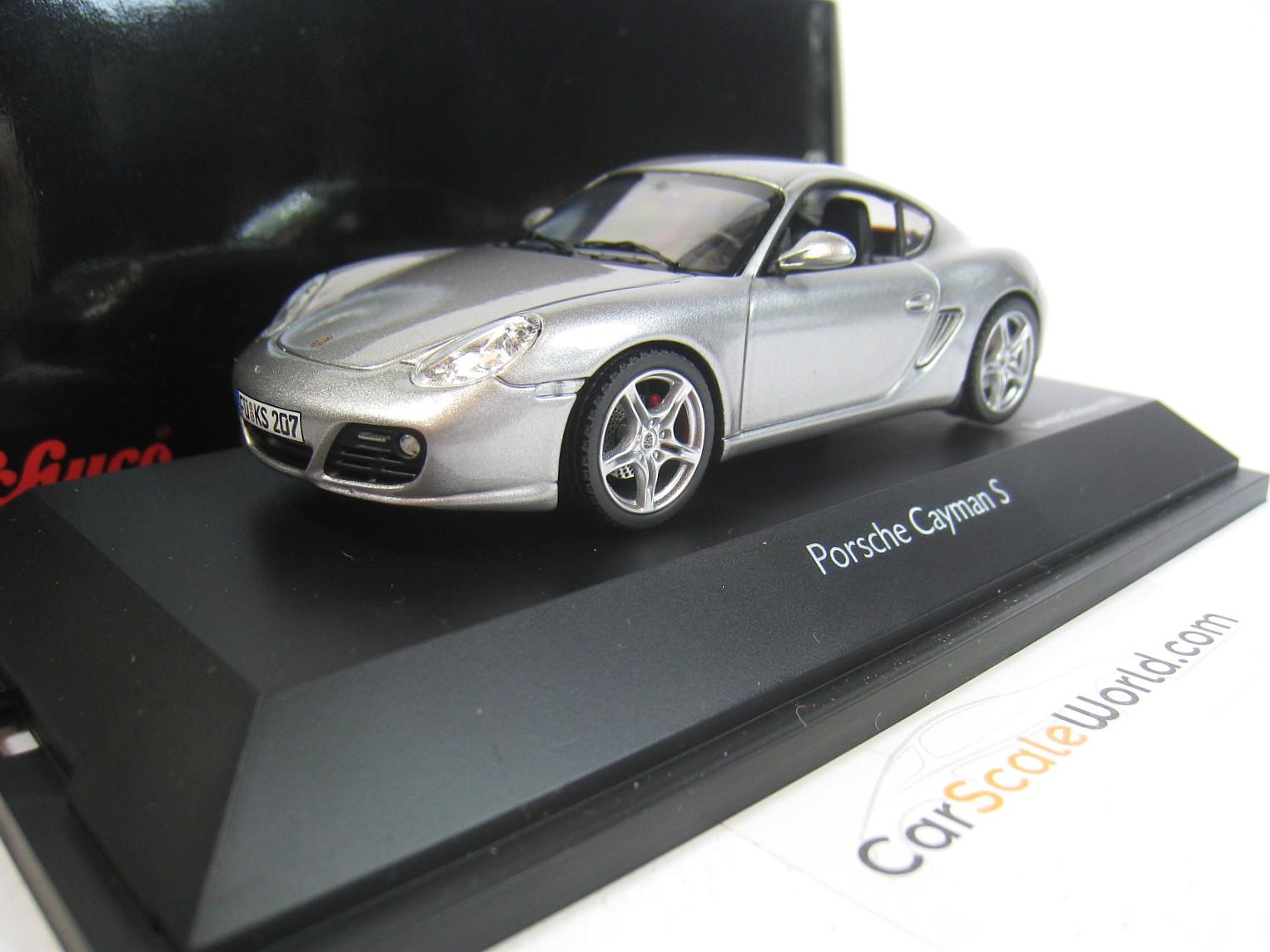 PORSCHE CAYMAN S (987) 2009 1/43 SCHUCO (GT SILVER