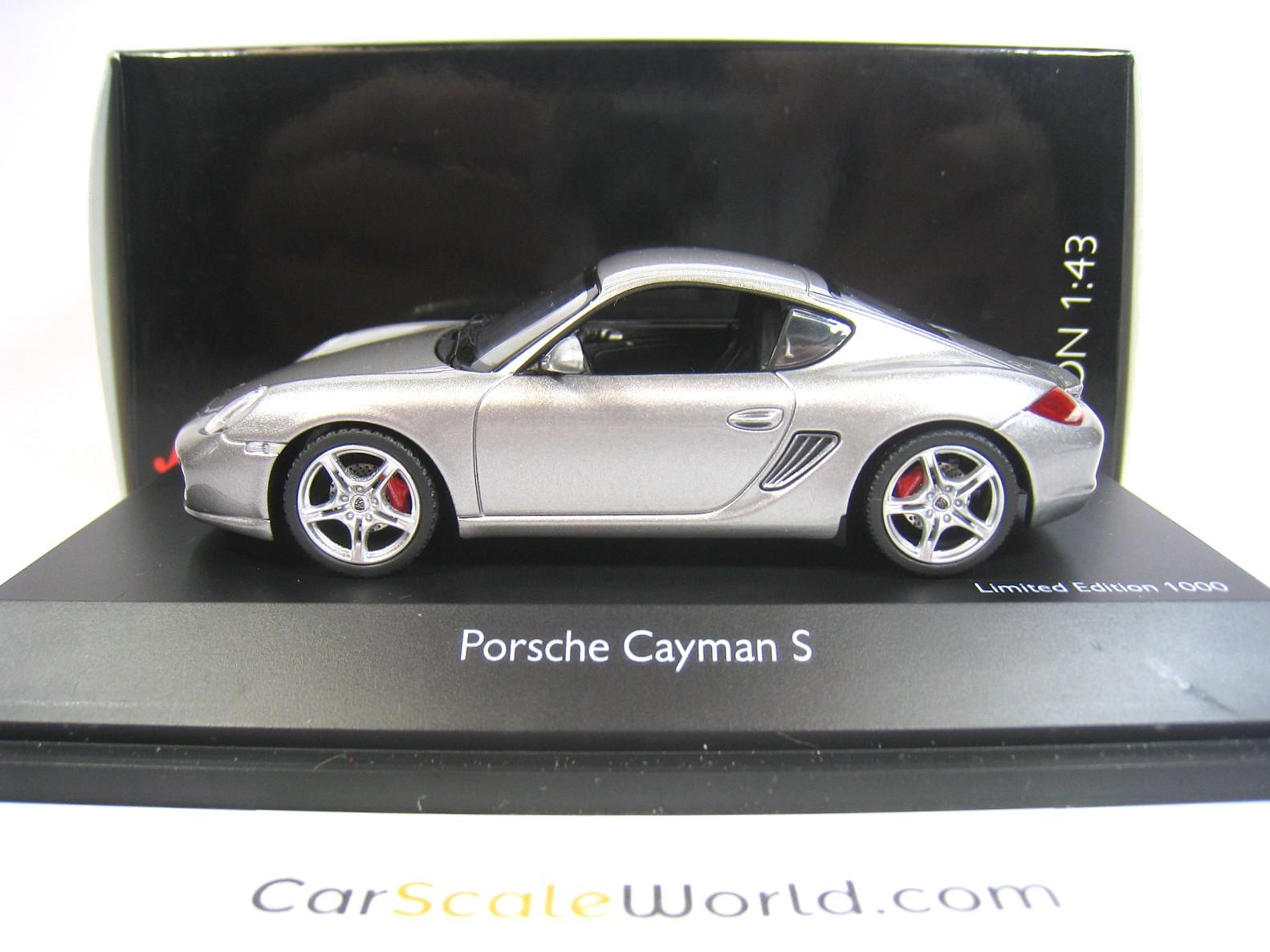 PORSCHE CAYMAN S (987) 2009 1/43 SCHUCO (GT SILVER