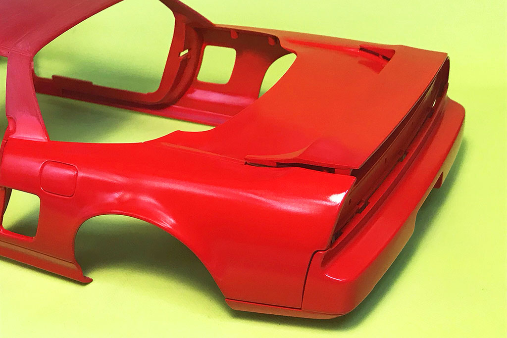 見よ大スケールのこの迫力！今はなきロッソの1/12プラモ「ホンダNSX