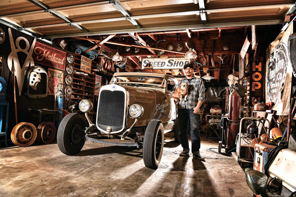 バック to ザ '50s！ LAアーティストのホットロッド・ガレージライフ