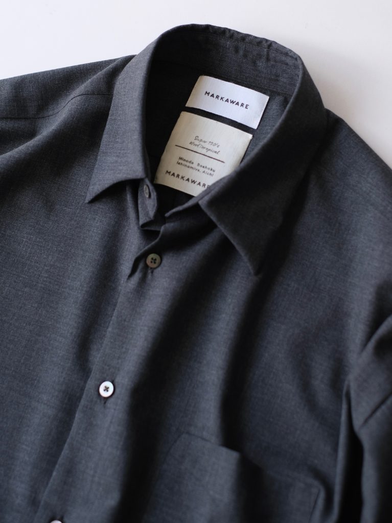 MARKAWARE マーカウェア “スーパー120s ウールトロピカル ニュー