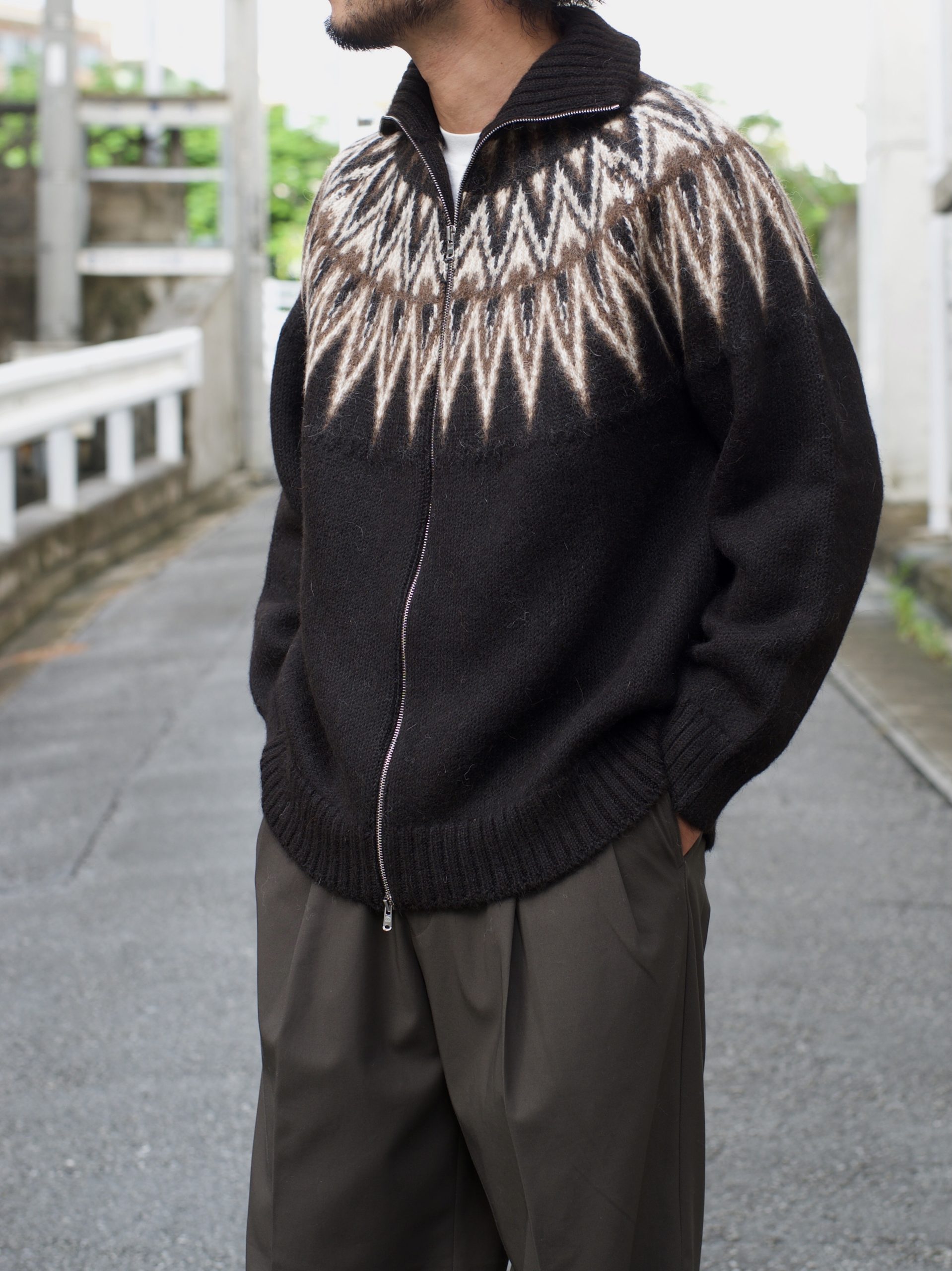 スノー パターン ドライバーズ ジャンパー / MARKAWARE マーカウェア