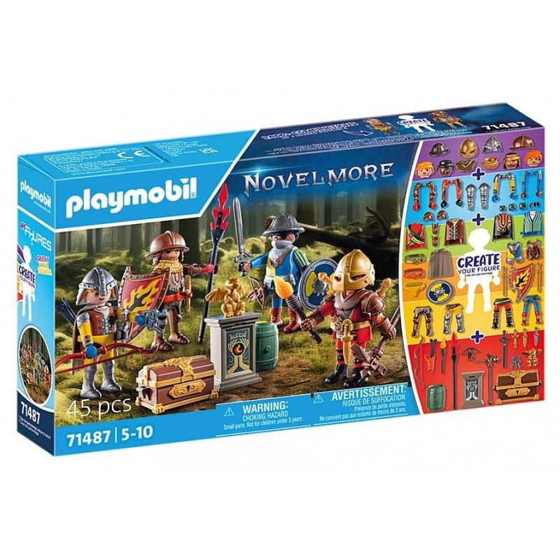Playmobil - 71487 | My Figures: Knights of Novelmore – Castle Toys