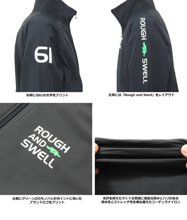 カジュアルゴルフドットコムby PALM SPRINGSにrough&swell［ラフアンド