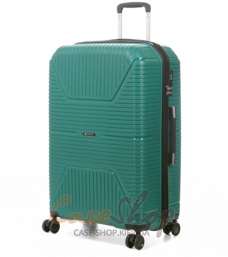 Чемодан большой 4 колеса Worldline 291/L зеленый Airtex (Франция