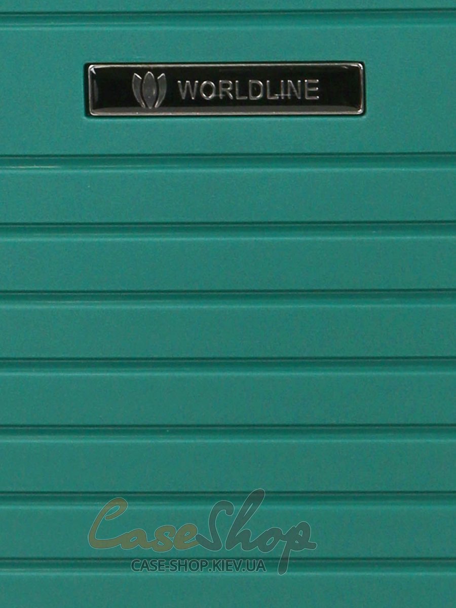 Чемодан большой 4 колеса Worldline 291/L зеленый Airtex (Франция