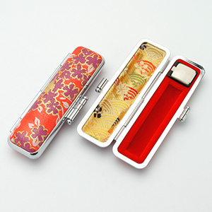 印鑑ケース「サニー」10.5-12.0mm用(パープル)｜印鑑ケース.com