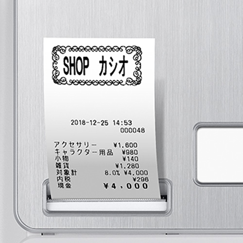 SR-S4000-EX | Bluetoothレジスター | 電子レジスター | CASIO