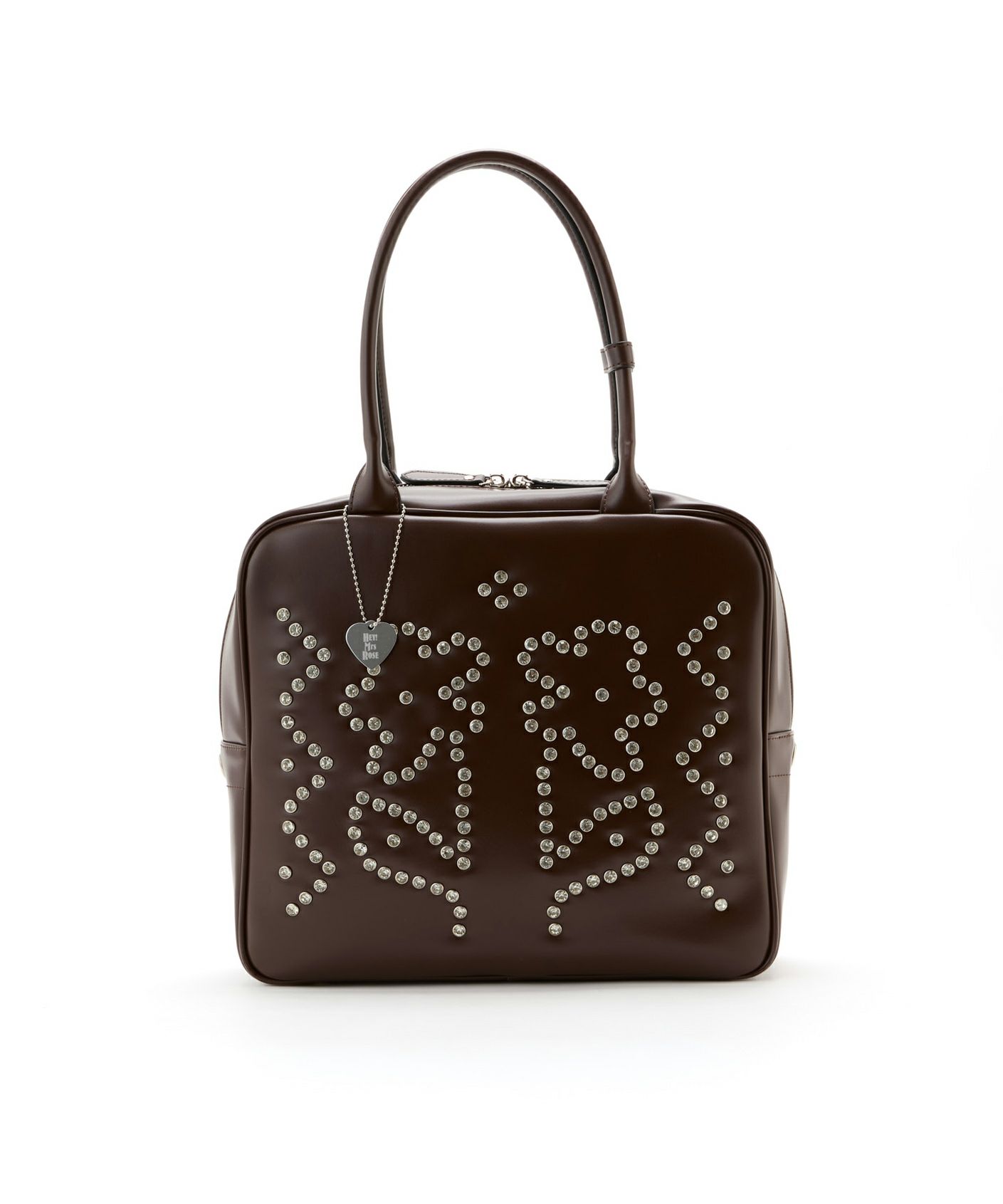 HEY! Mrs ROSE(ヘイ！ミセスローズ)Rhinestone Boston | CASSELINI