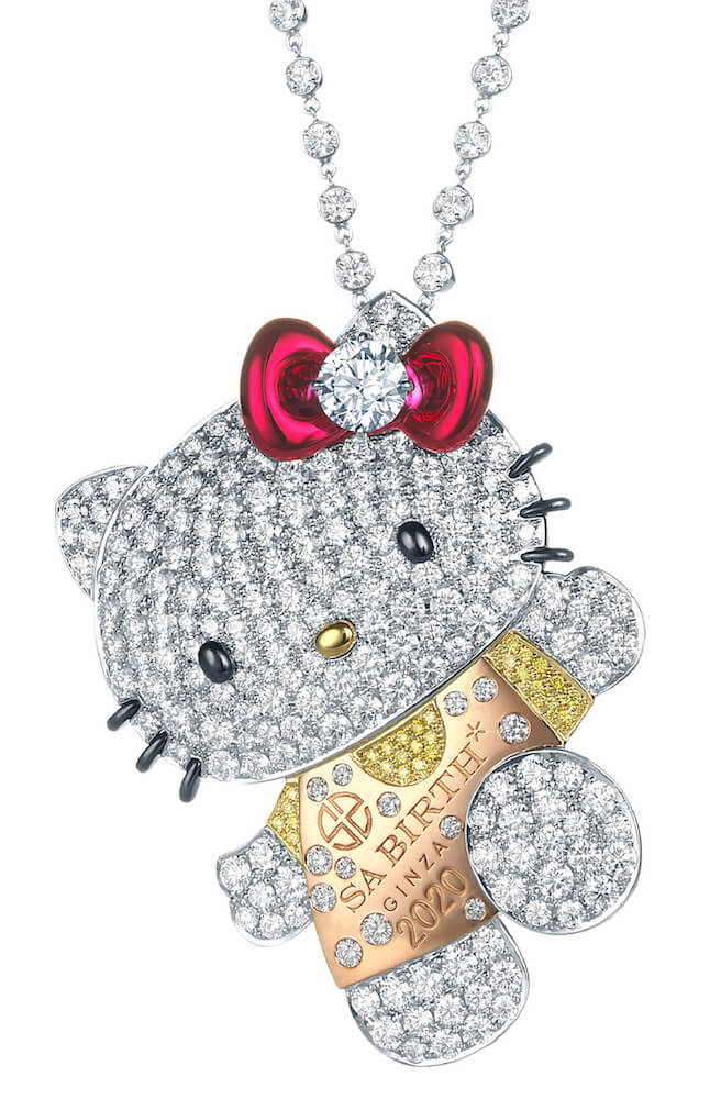 お値段はニャンと2,000万円超え！ハローキティの豪華ダイヤモンド