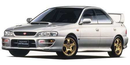 インプレッサ（スバル）WRXタイプR STiバージョンV（1998年9月