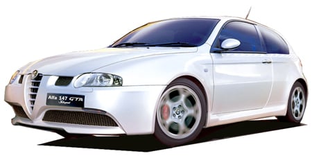 アルファ147（アルファロメオ）GTA セレスピード（2004年5月