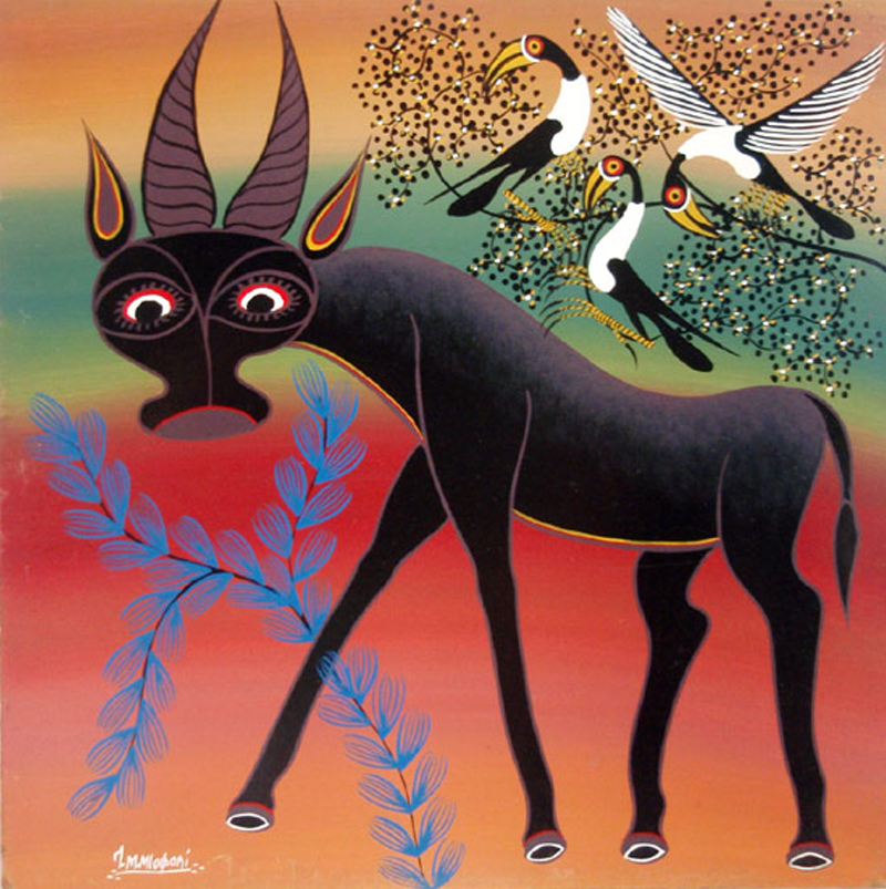 アフリカンアート「ティンガティンガ」の鼓動を感じる