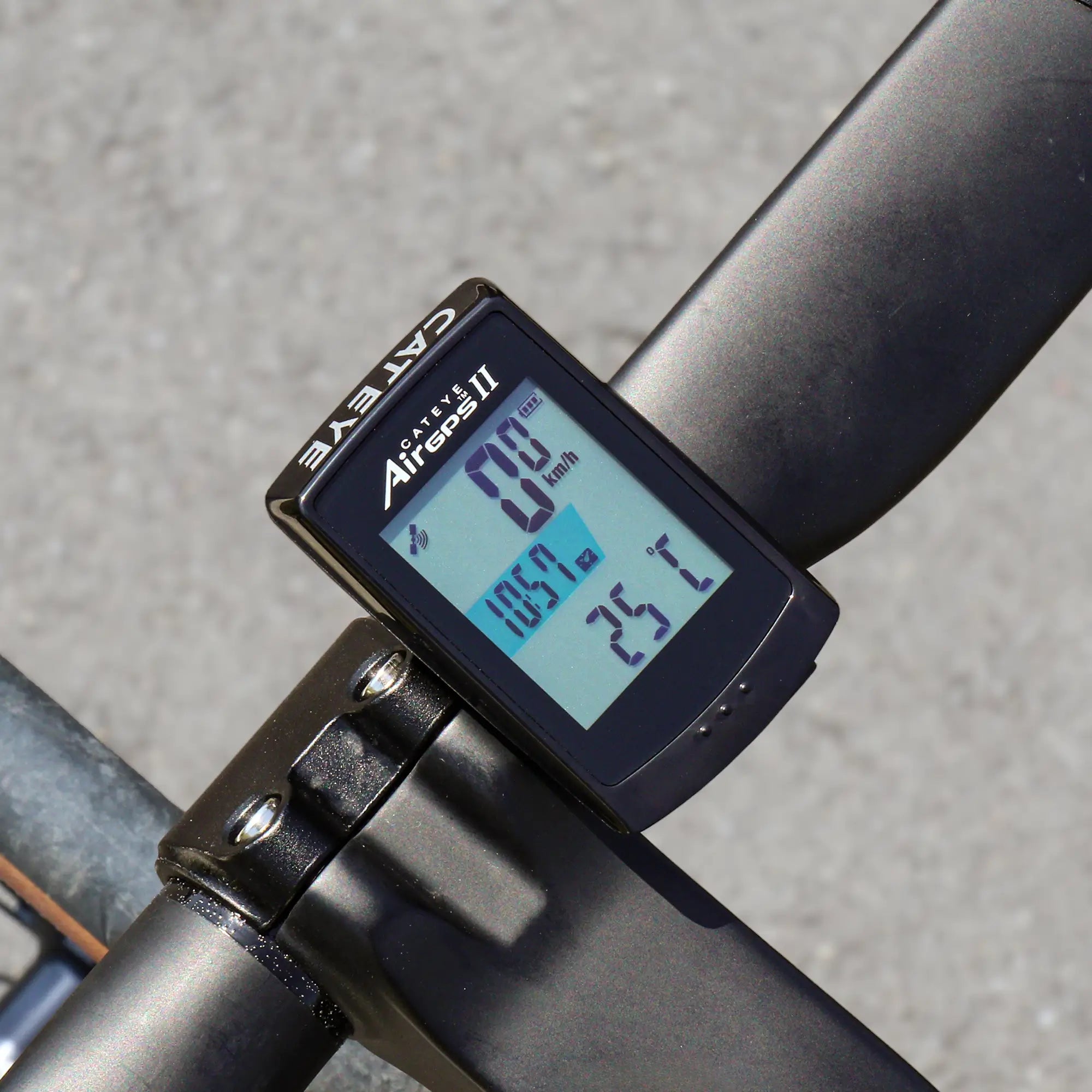 AirGPS II Sensorless 16 hour runtime GPS Cycling Computer – CATEYE