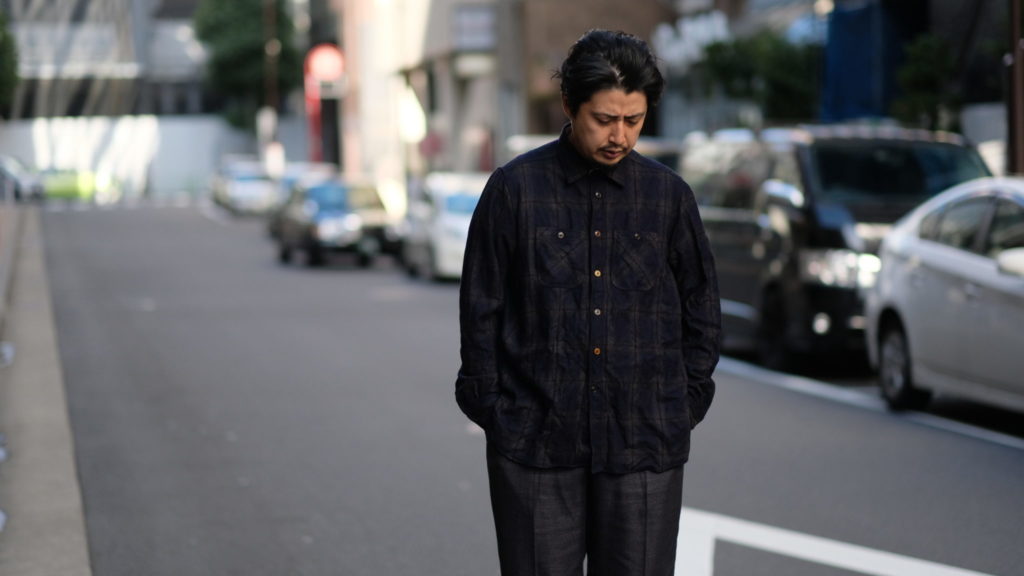 Regular collar double pocket work shirts (The crooked Tailor