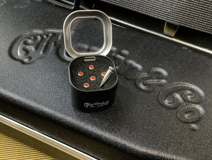 MARTIN 18APP0007 Liquid Metal Bridge Pins LUXE BY MARTIN Bridge