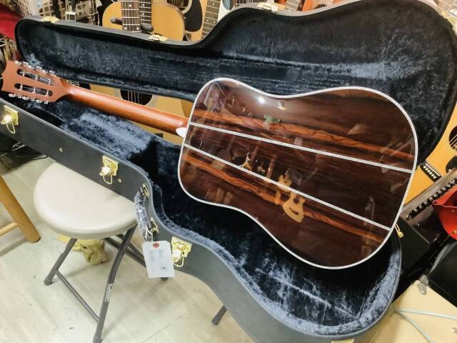 K.Yairi YW-800G オールハカランダ マイク搭載 アンプに繋げる PICKUP