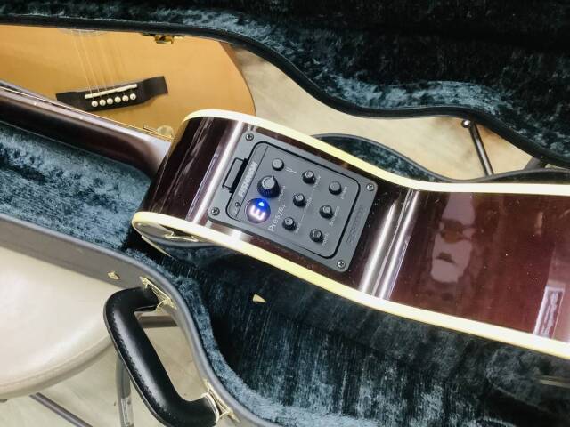 お取り寄せ商品】K.Yairi KYF-2 エレアコ アンプに繋げる PICKUP付