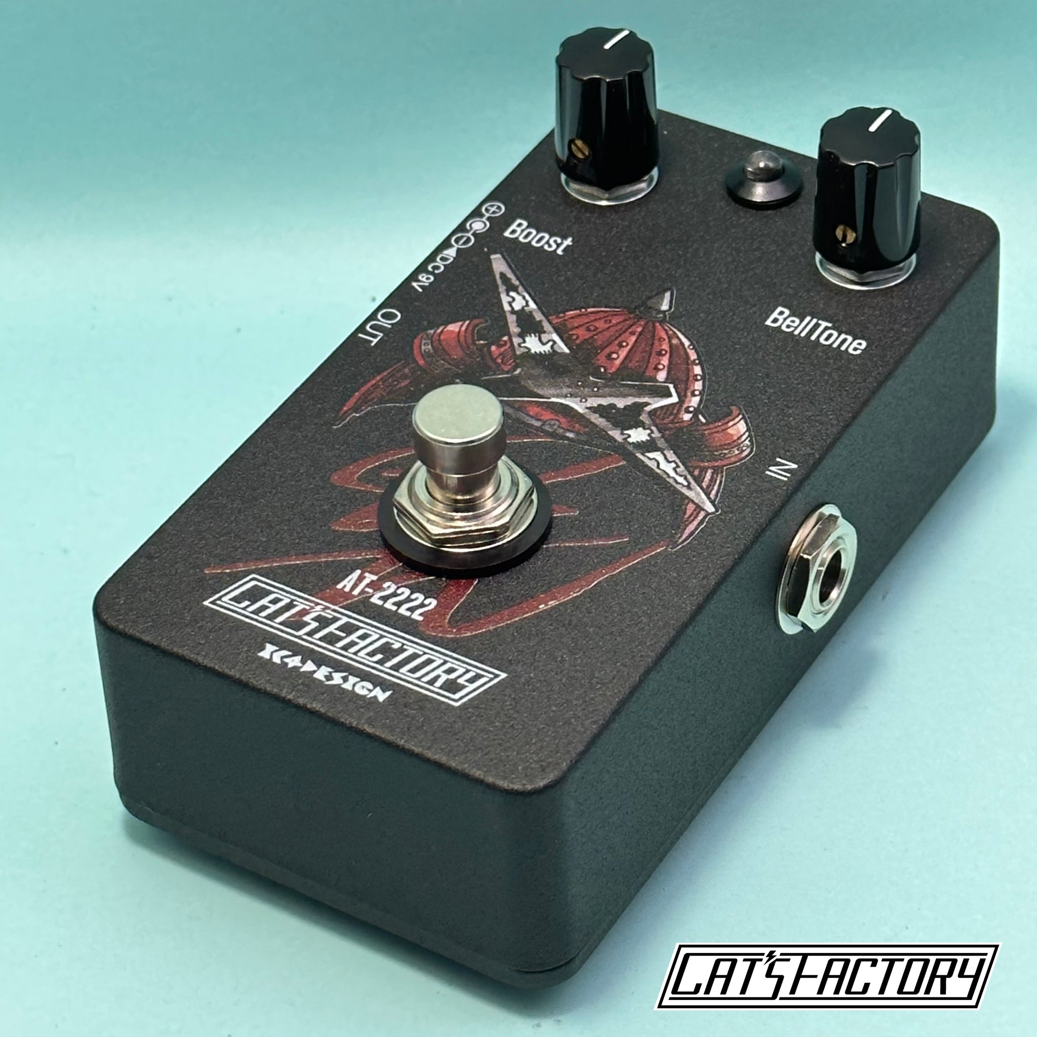 AT-2222 NoiselessCleanBooster 【AKIRA TAKASAKI Signature Pedal