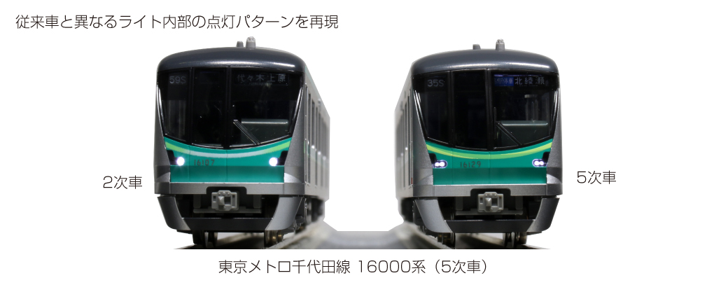 KATO 10-1605 東京メトロ千代田線16000系(5次車)6両基本セット N