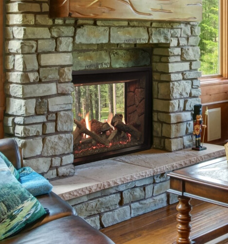 White Mountain Hearth - Empire Rushmore See-Through 40 Clean-Face