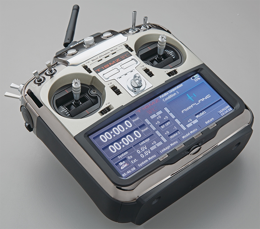 Futaba 18MZH WC (Helicopter, Mode 2) FASSTest, FASST, S-FHSS & T