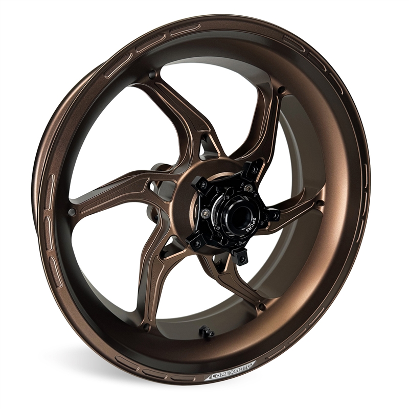 Bronze Core Moto Apex-6 Lightest forged motorcycle wheels for ZX10
