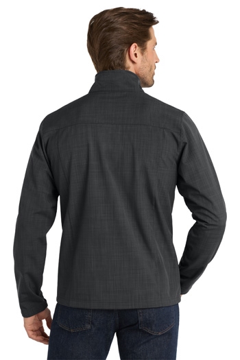 Eddie Bauer - Shaded Crosshatch Soft Shell Jacket. EB532