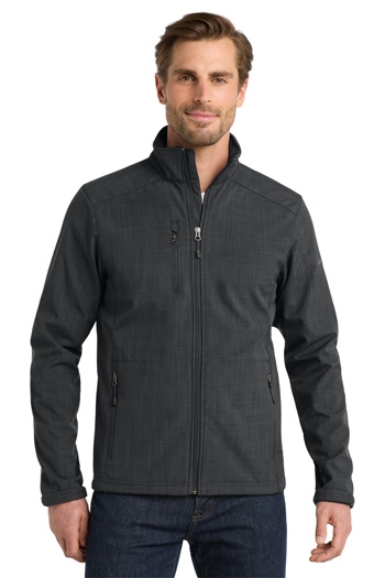 Eddie Bauer - Shaded Crosshatch Soft Shell Jacket. EB532