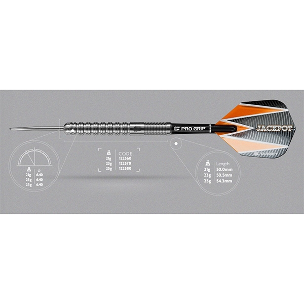 Target Darts Adrian Lewis Steel 23g/25g