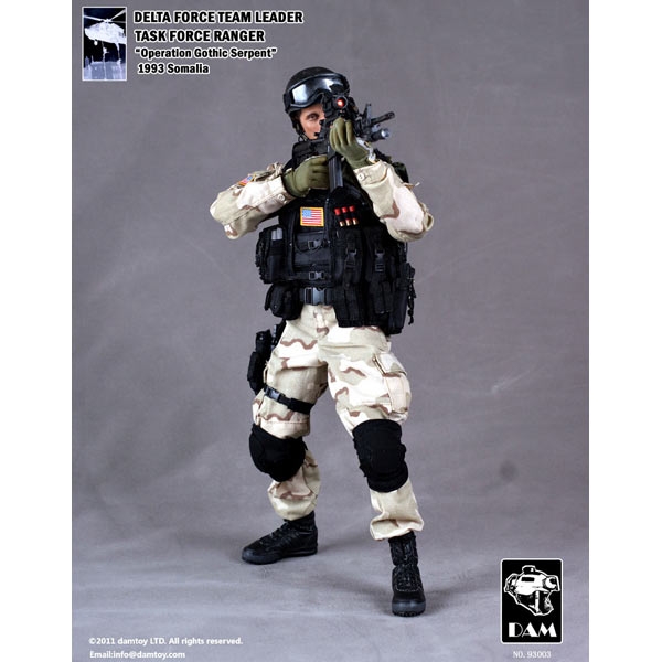 Monkey Depot - Boxed Figure: DAM Delta Force Team Leader (DAM-93003)