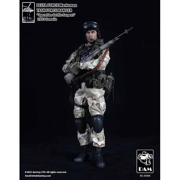 Monkey Depot - Boxed Figure: DAM Delta Force Marksman -Task Force