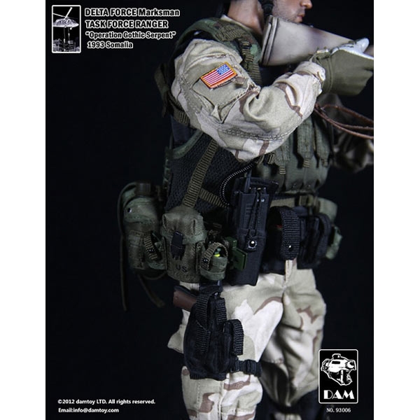 Monkey Depot - Boxed Figure: DAM Delta Force Marksman -Task Force